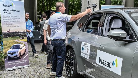 Viasat demonstrates first in-car satellite voice calls