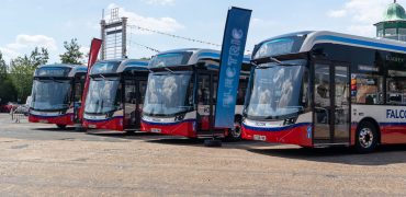 Falcon Buses unveils its new fleet of electric buses