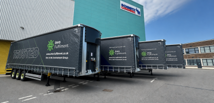 Invo Fulfilment expands fleet with Schmitz Cargobull semi-trailers