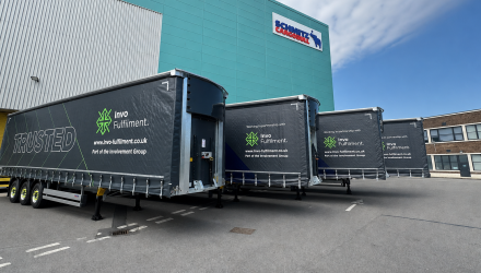 Invo Fulfilment expands fleet with Schmitz Cargobull semi-trailers