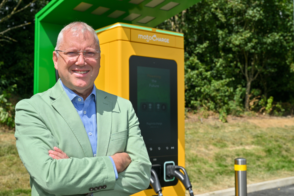 Moto launches 'Moto Charge' hub at Exeter
