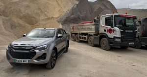 MHH Contracting takes delivery of two Isuzu D-Max Electric pick-ups
