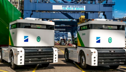 Port of Felixstowe expands autonomous truck fleet to 100