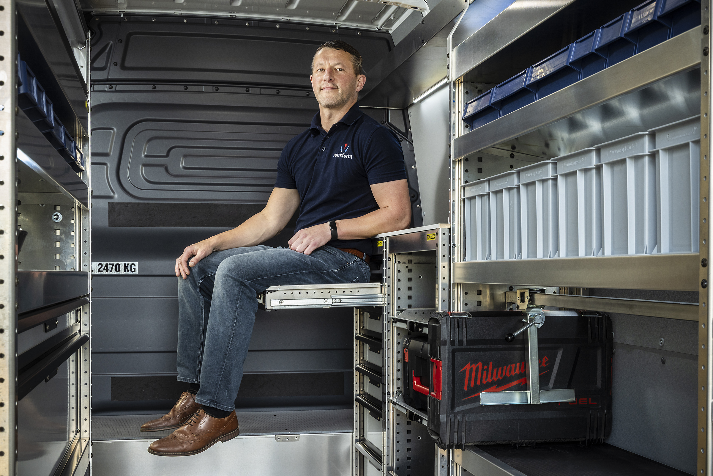 Vansform hits the road with fully racked-out demonstrator