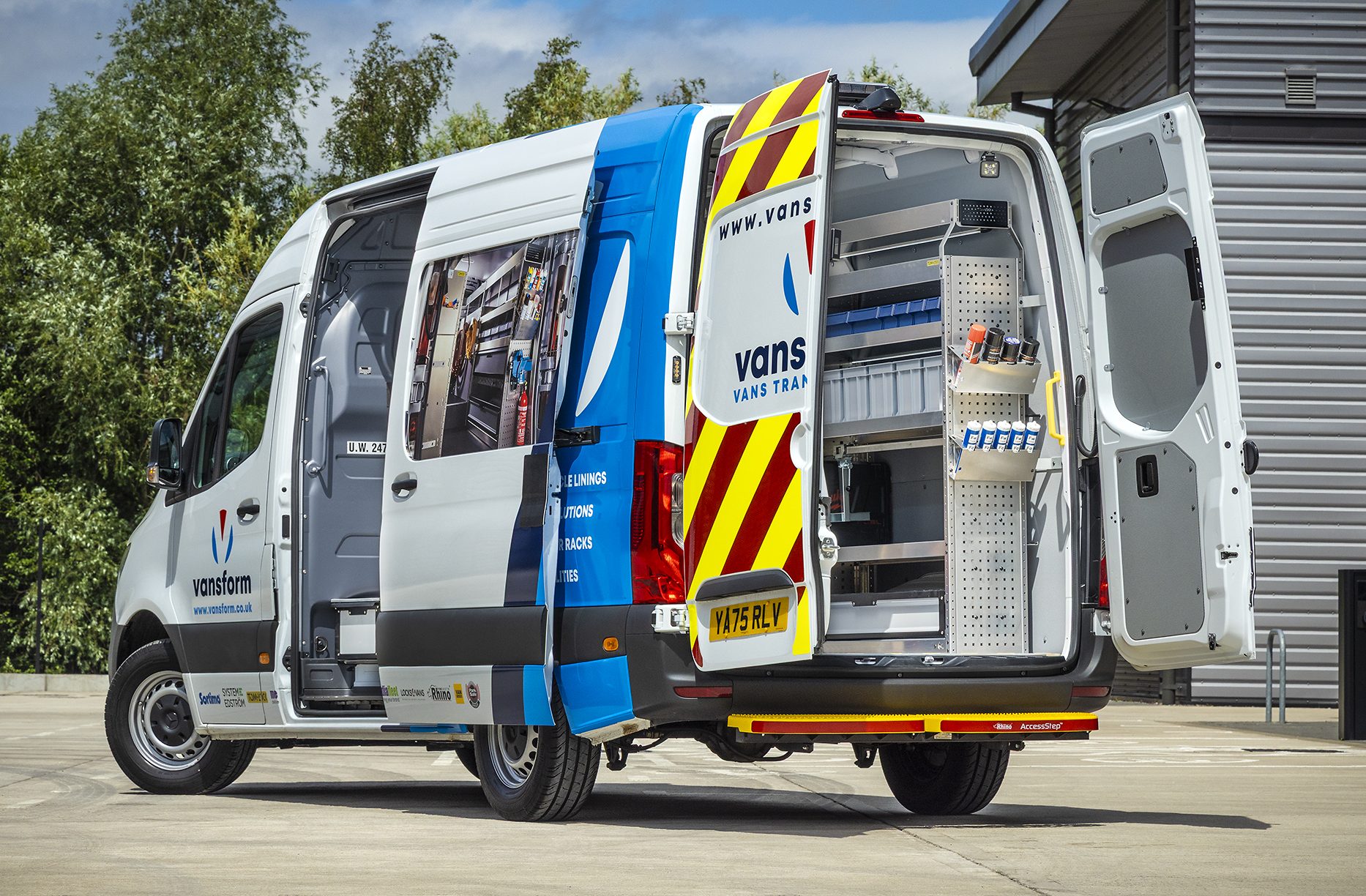 Vansform hits the road with fully racked-out demonstrator