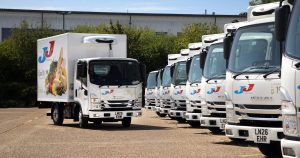 JJ Foodservice adds 20 new Isuzu Grafters to fleet