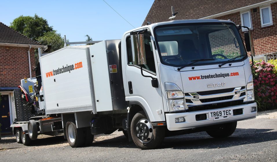 Tree Technique, has taken delivery of two Isuzu N35.150 Grafters