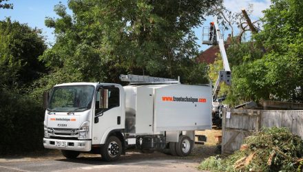 Tree Technique, has taken delivery of two Isuzu N35.150 Grafters