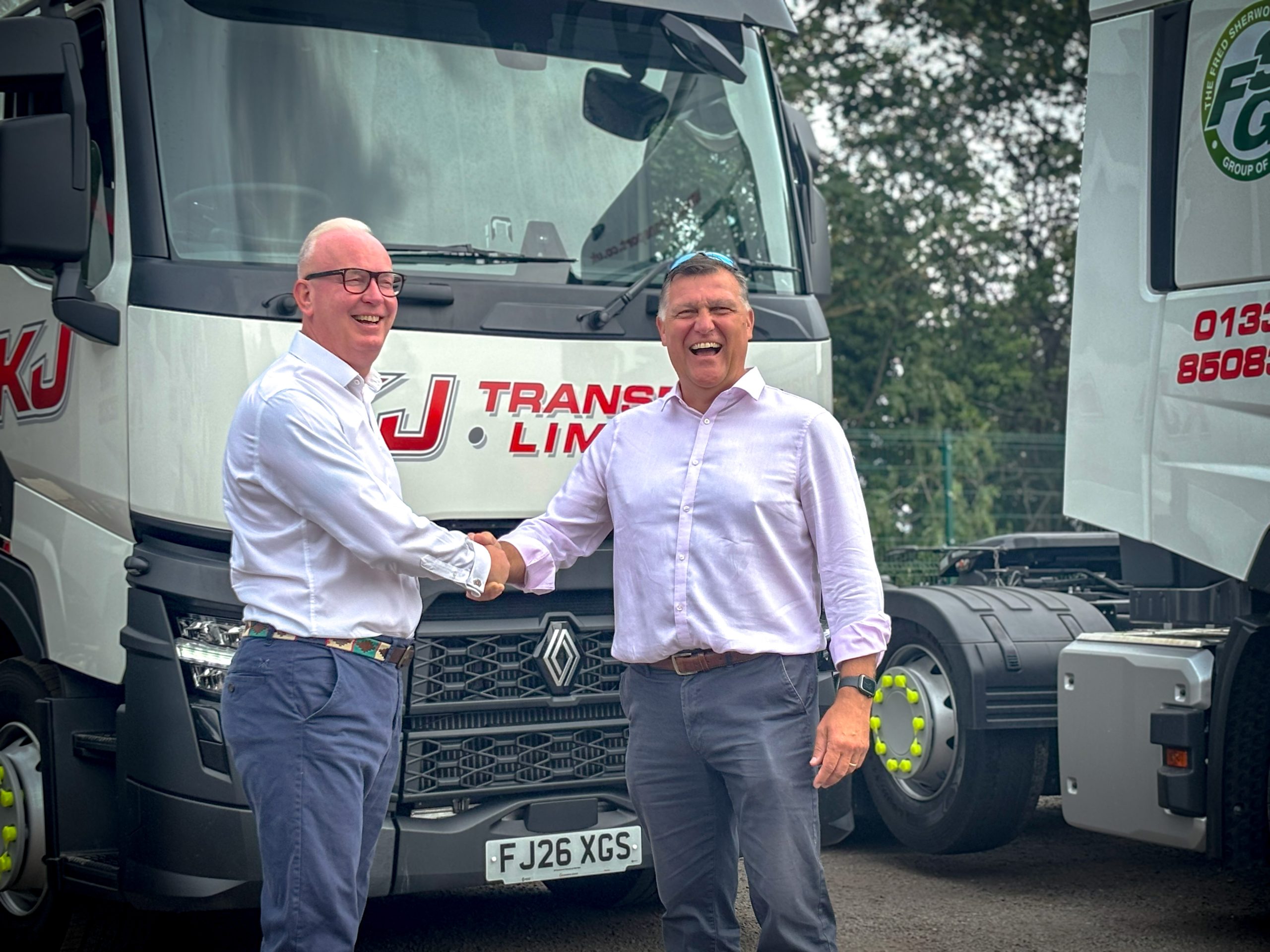 KJ Transport invests in Renault Trucks T480 fleet upgrade