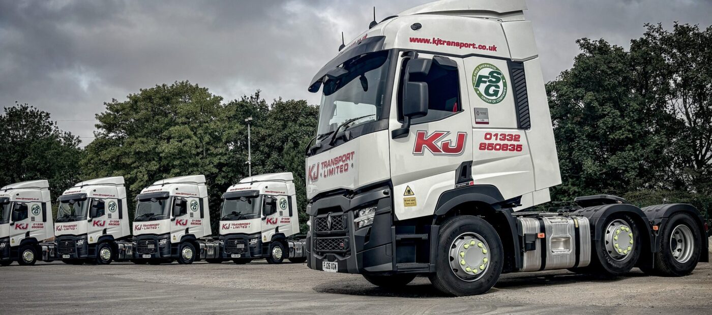 KJ Transport invests in Renault Trucks T480 fleet upgrade