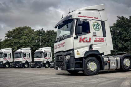 KJ Transport invests in Renault Trucks T480 fleet upgrade