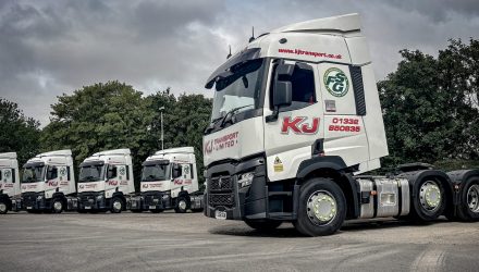 KJ Transport invests in Renault Trucks T480 fleet upgrade