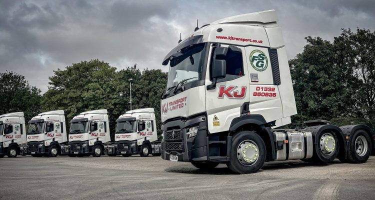 KJ Transport invests in Renault Trucks T480 fleet upgrade