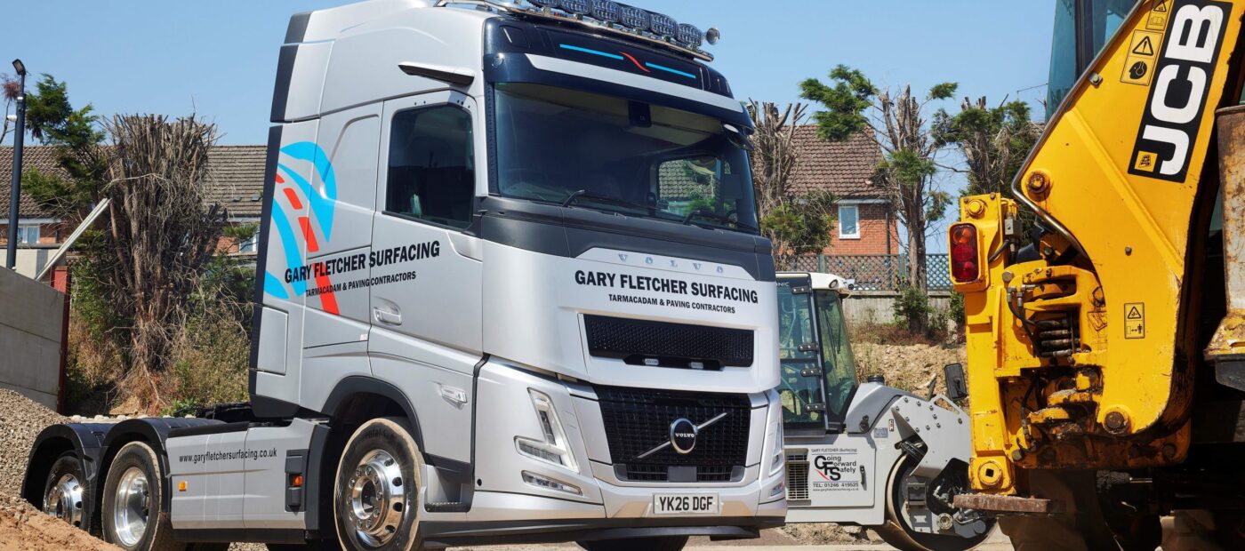 Gary Fletcher Surfacing marks 50 Years with Volvo FH Aero