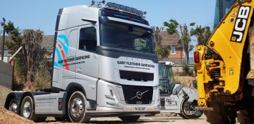 Gary Fletcher Surfacing marks 50 Years with Volvo FH Aero
