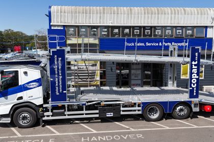 Copart UK adds industry-first DAF XD Estepe 7-Car transporters