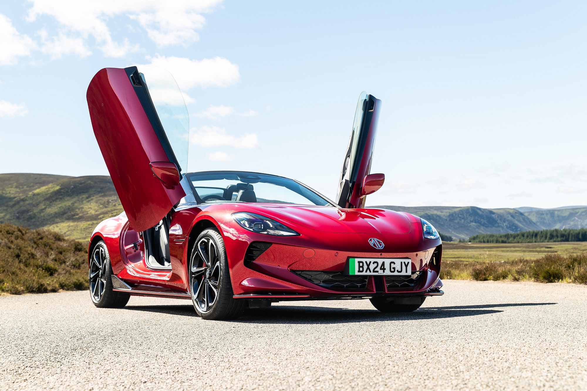 MG Cyberster heads up electrified line-up at CarFest 2026