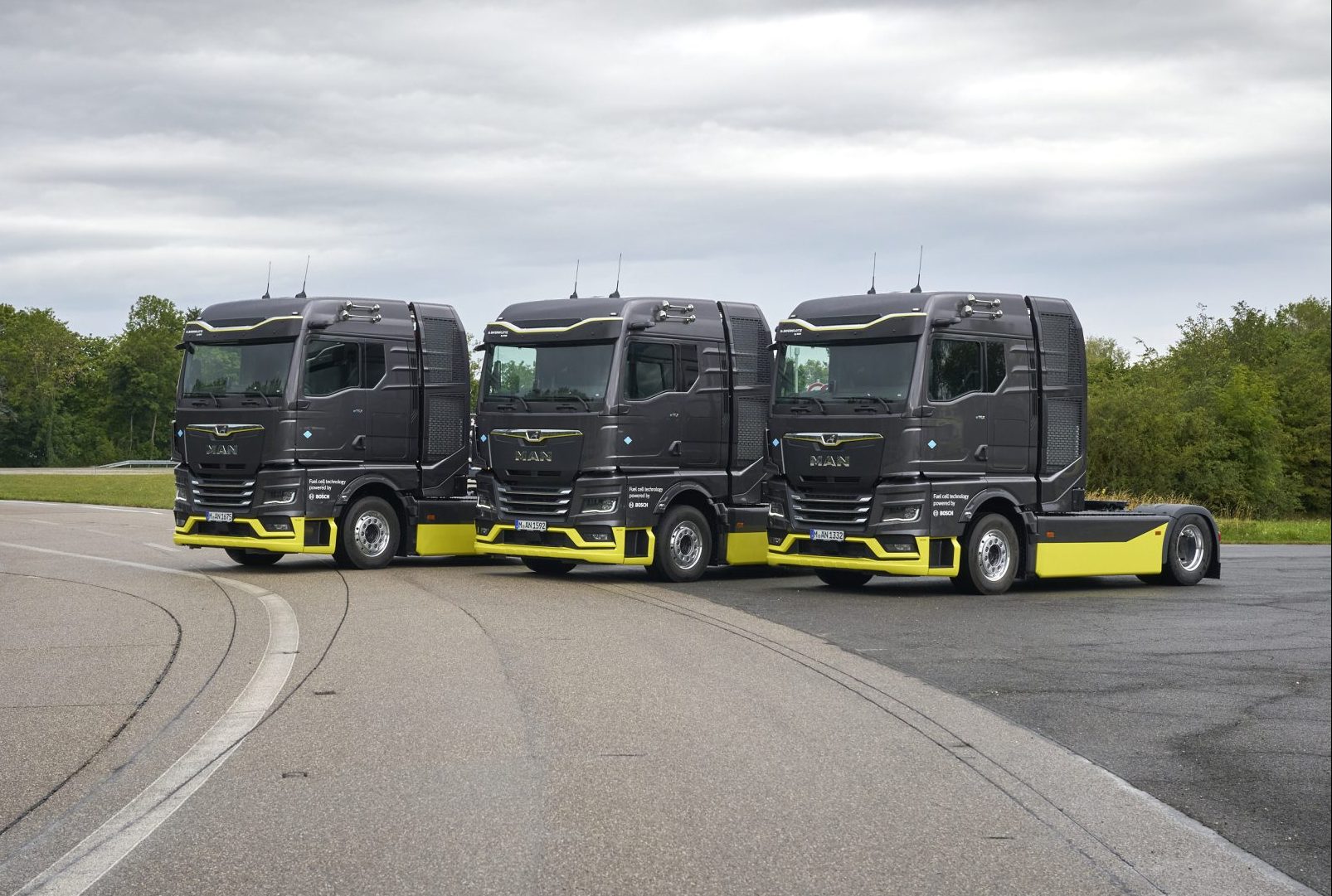 MAN hydrogen truck trials enter final phase in Bayernflotte Project