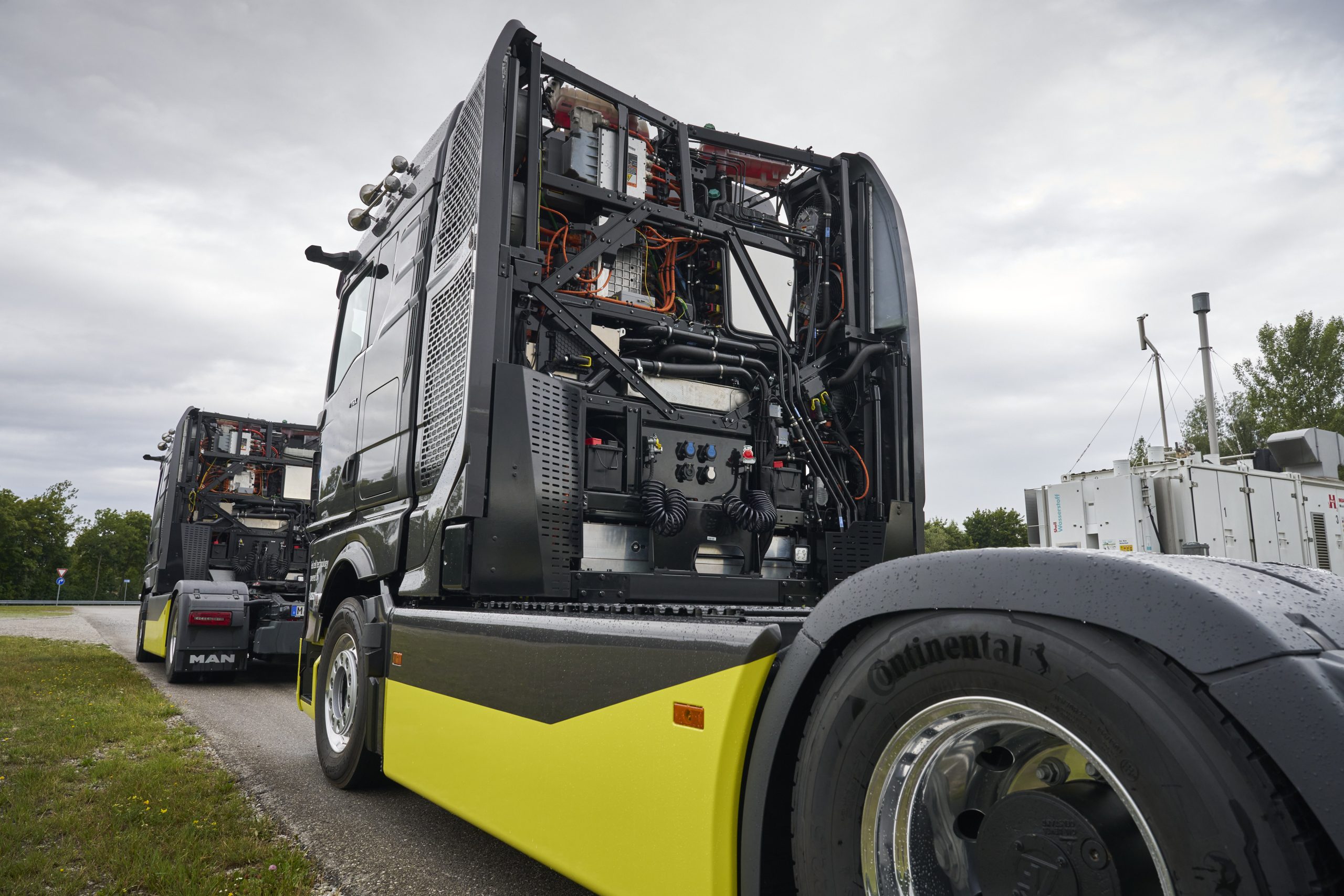 MAN hydrogen truck trials enter final phase in Bayernflotte Project