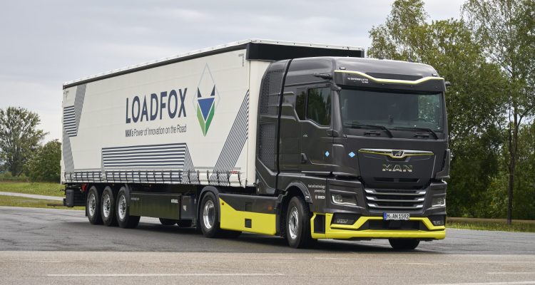 MAN hydrogen truck trials enter final phase in Bayernflotte Project