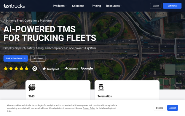 Top 5 fleet management platforms for commercial fleets