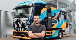 Elektrotrucker begins first global electric truck journey in eActros 600