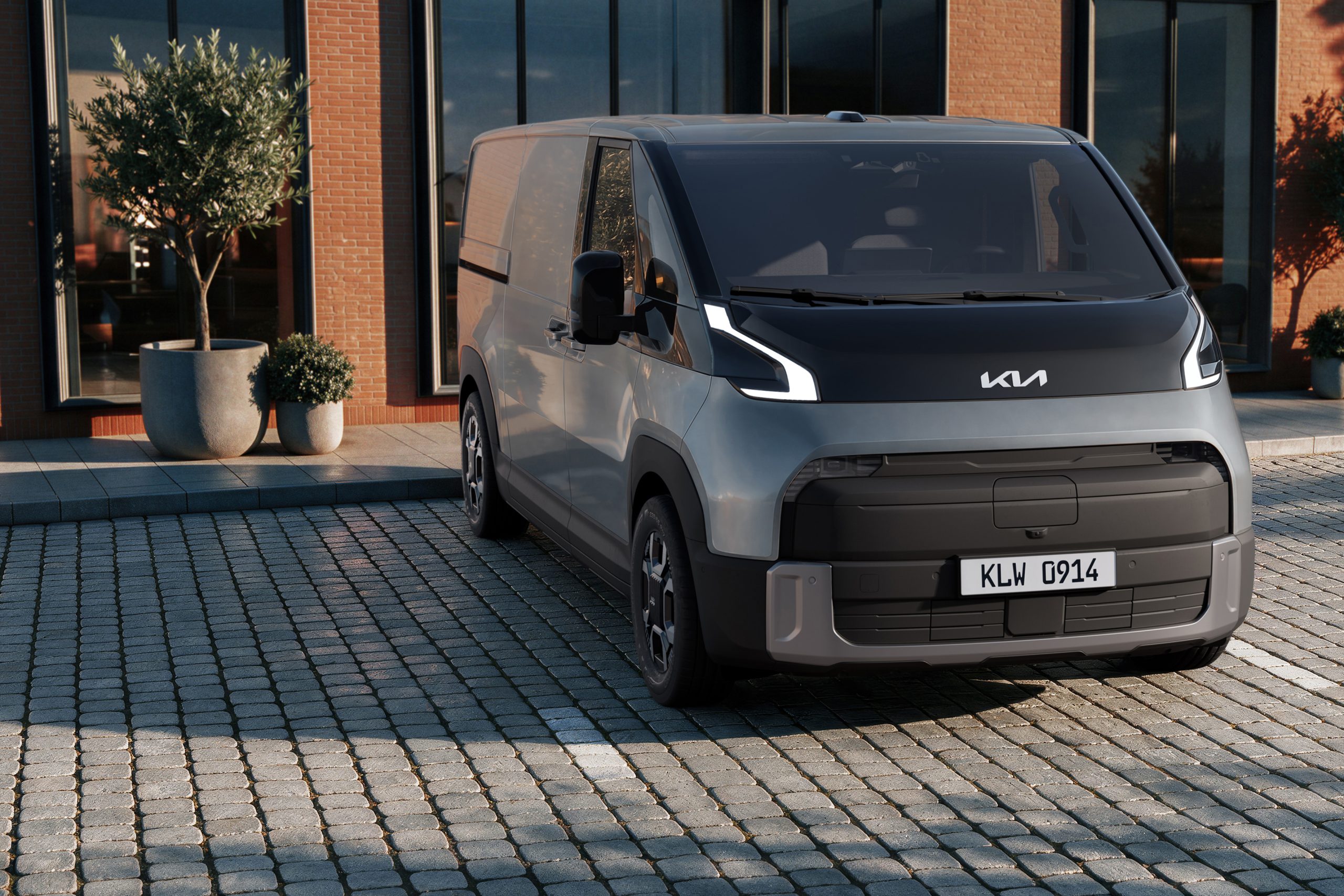 Kia unveils PV7 electric van with 460km range and 1,200kg payload