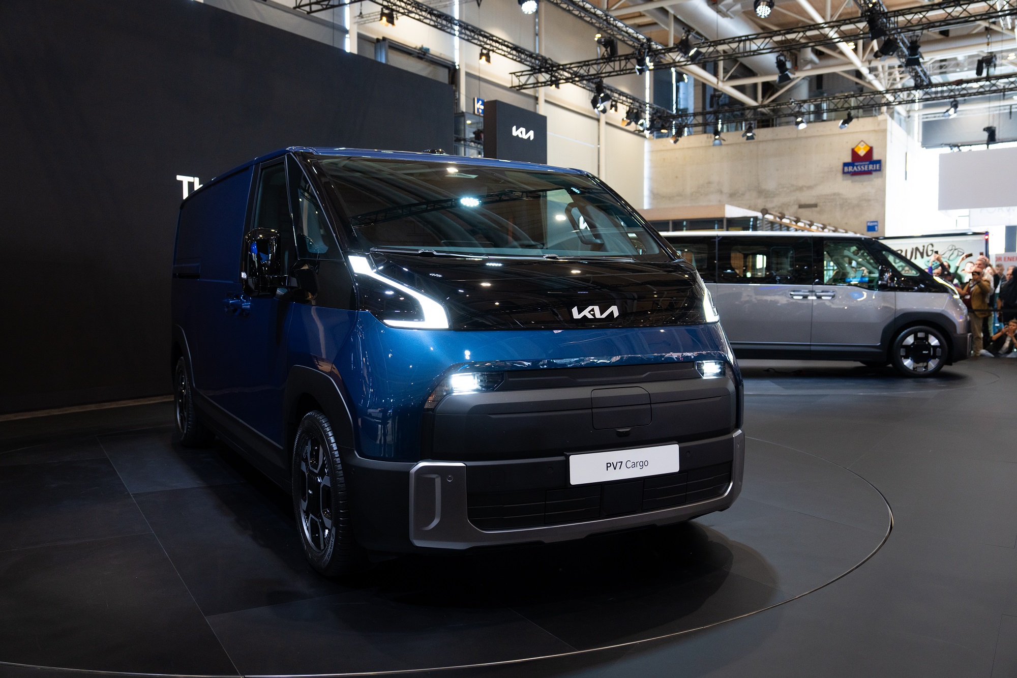 Kia unveils PV7 electric van with 460km range and 1,200kg payload