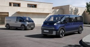 Kia unveils PV7 electric van with 460km range and 1,200kg payload