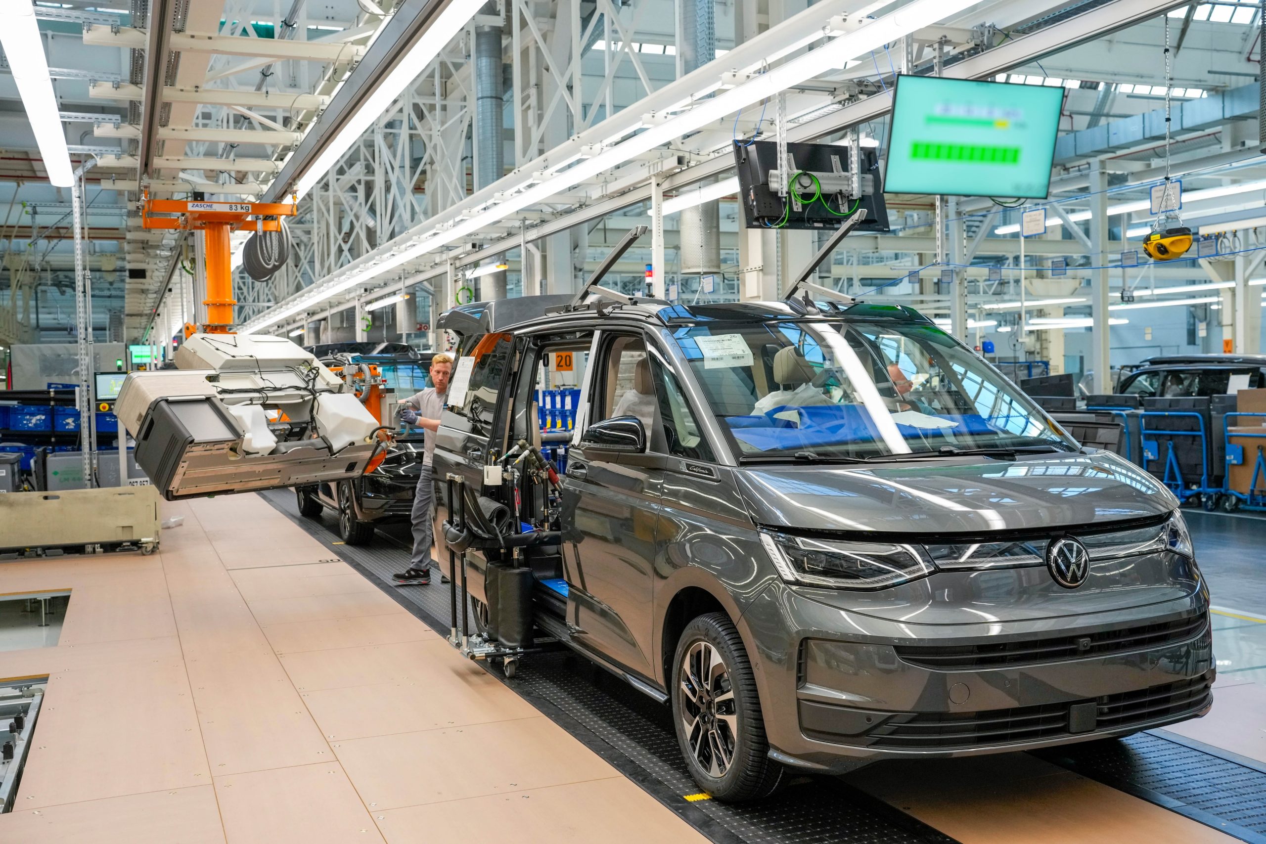 Volkswagen starts production of updated Caravelle and California