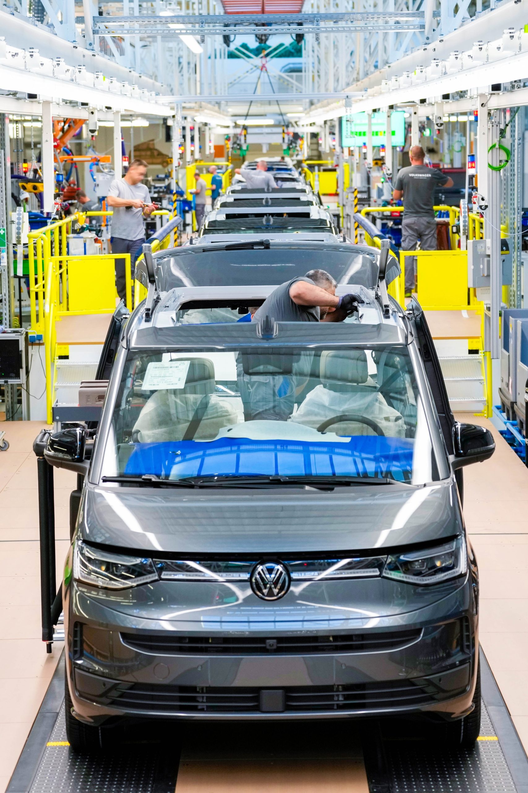 Volkswagen starts production of updated Caravelle and California