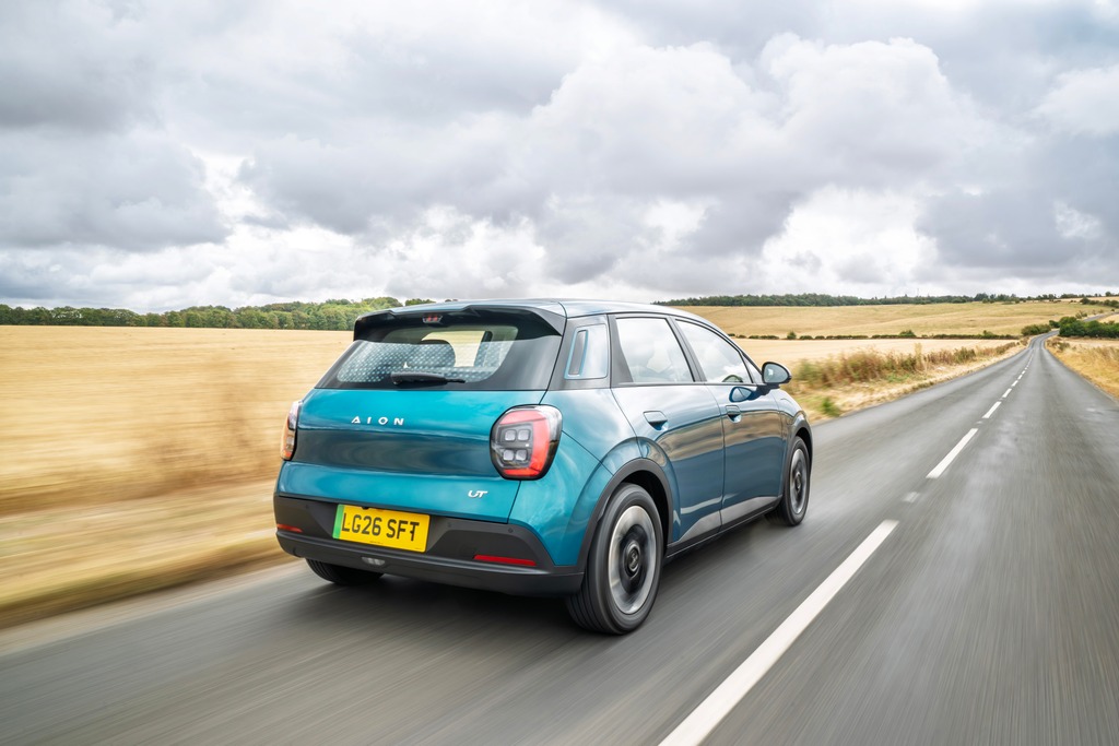 AION UT brings 268-mile range to the UK electric supermini market