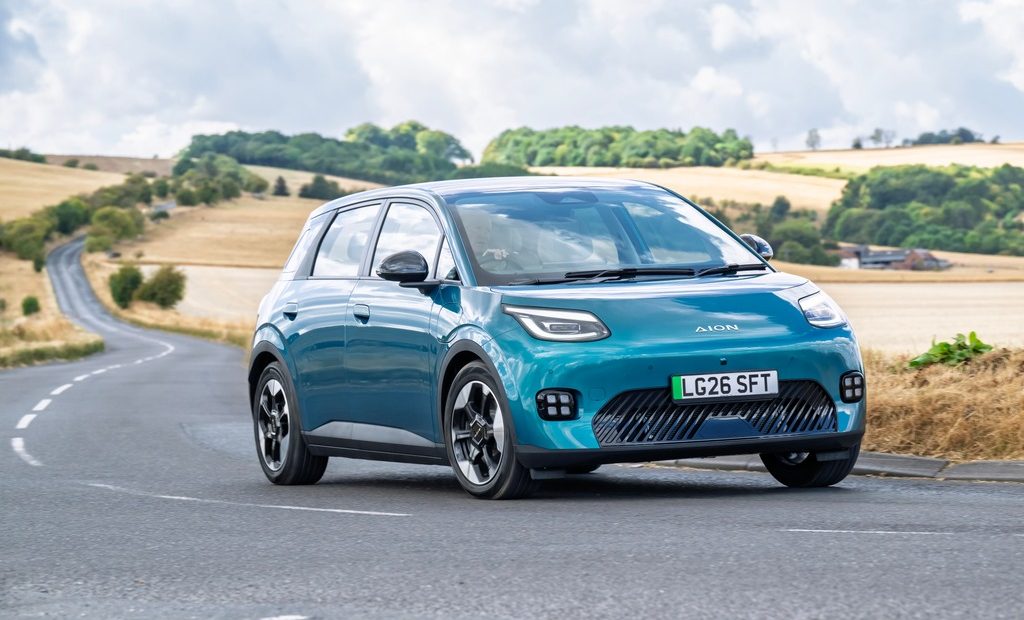 AION UT brings 268-mile range to the UK electric supermini market