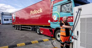 Through the Chargd programme, Gregory can access Stagecoach's Inverness depot