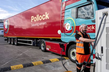 Through the Chargd programme, Gregory can access Stagecoach's Inverness depot