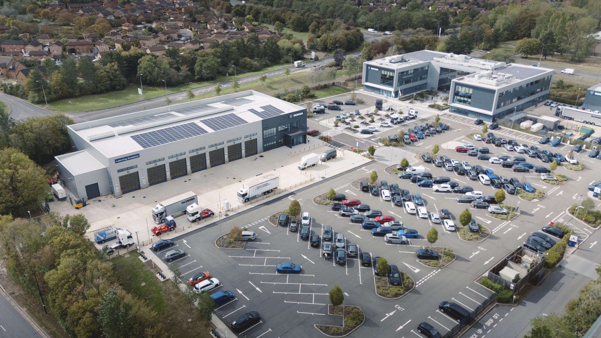 Scania UK opens its new futureproof Learning Academy