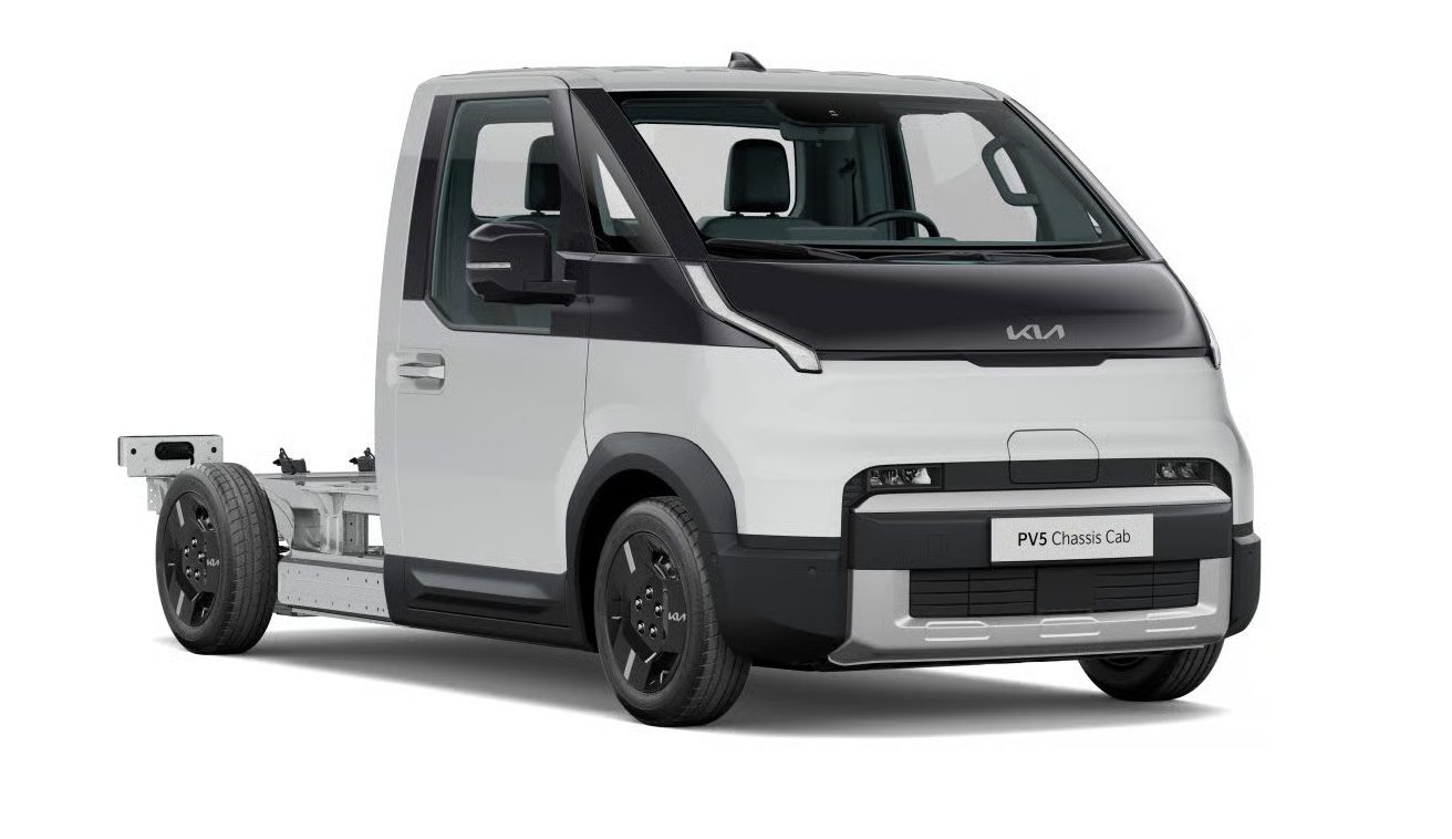 Kia expands PV5 range with 71.2kWh Long Range chassis platform