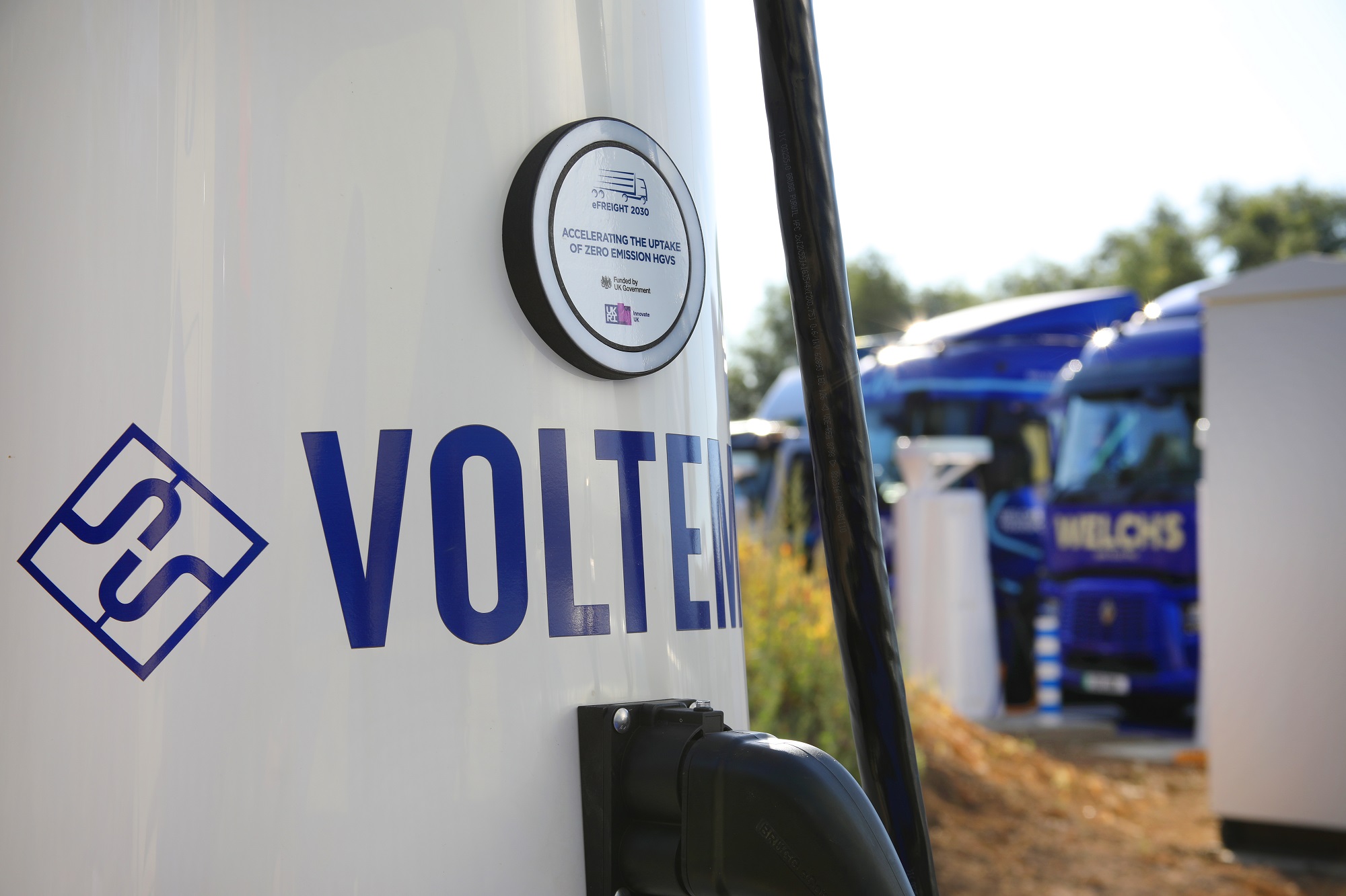 Welch’s Transport powers up Cambridge site with new megawatt eHGV charging hub