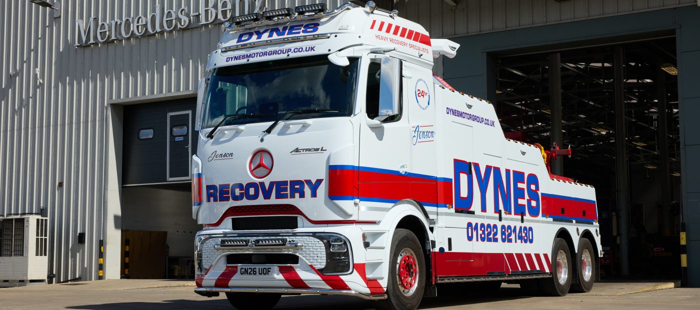 Dynes Expands Recovery Fleet with Mercedes-Benz Actros L