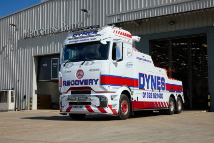 Dynes Expands Recovery Fleet with Mercedes-Benz Actros L