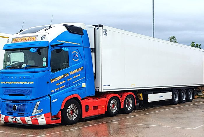 Broughton Transport adds two Krone Cool Liner refrigerated trailers