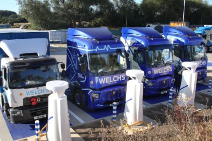 Welch’s Transport powers up Cambridge site with new megawatt eHGV charging hub