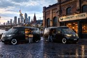 Volkswagen Commercial Vehicles showcases the autonomous ID. Buzz