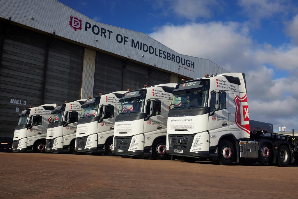 AV Dawson Transport adds 16 Volvo FH Aero tractor units
