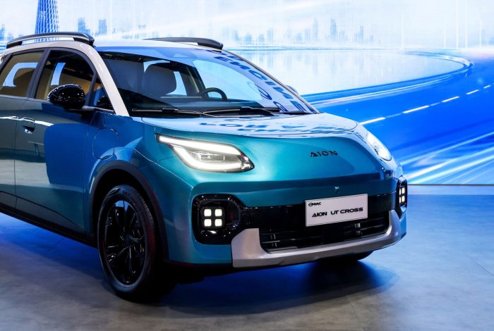 AION UT Cross and GS7 introduced at 2026 Paris Motor Show