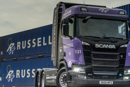 Scania hydrogen fuel-cell HGVs enter road trials with John G Russell