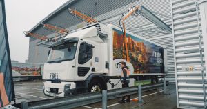 Bidfood installs Kempower's overhead charging infrastructure