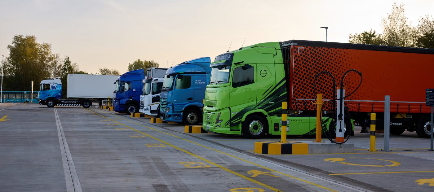 Kempower powers Electroway, the UK's largest eHGV charging hub