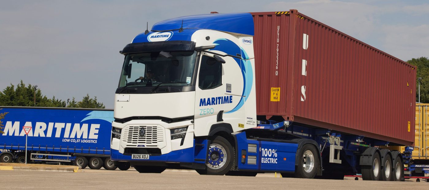 Maritime Transport trials Renault Trucks E-Tech T eHGVs