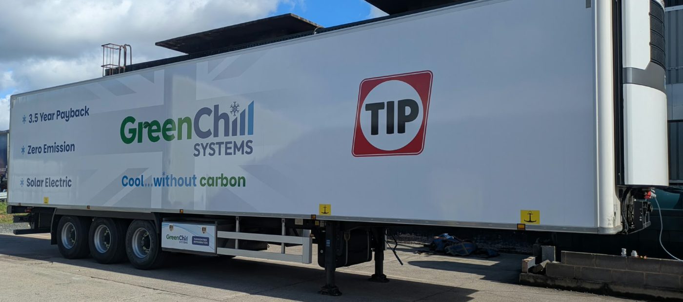 TIP Group and GreenChill launch Zero-Capex solar reefer retrofit